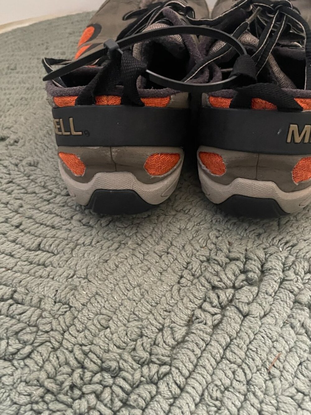 Merrell True Glove Barefoot Brindle and Harvest Pumpkin MENS 9.5 - Picture 7 of 8